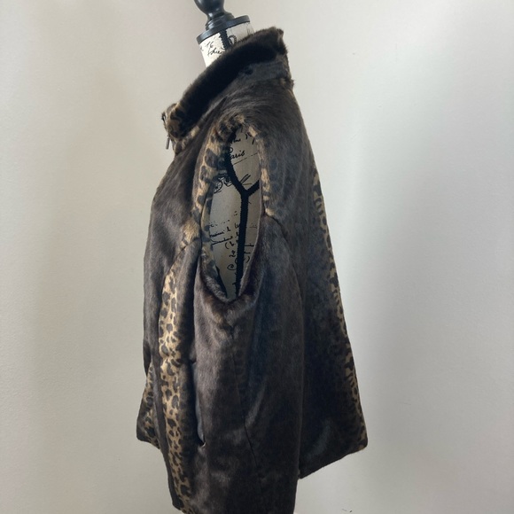 Charter Club women’s faux fur vest Sz 3X - Picture 3 of 12